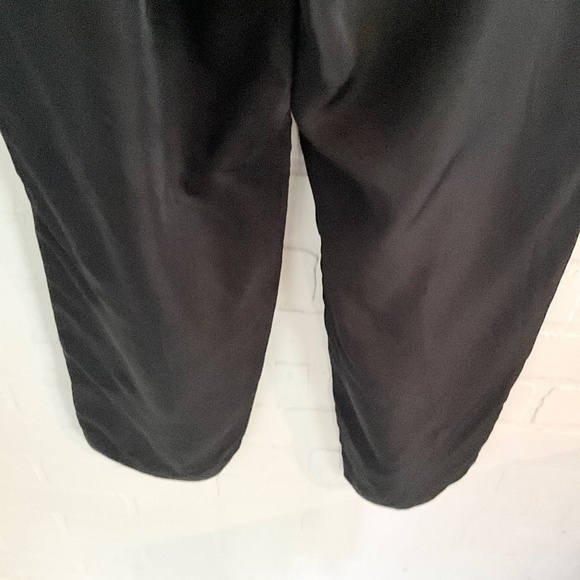 Aritzia Babaton Dress Pants Trousers High Waist Darted Silky Black Pockets 6 - Picture 14 of 16
